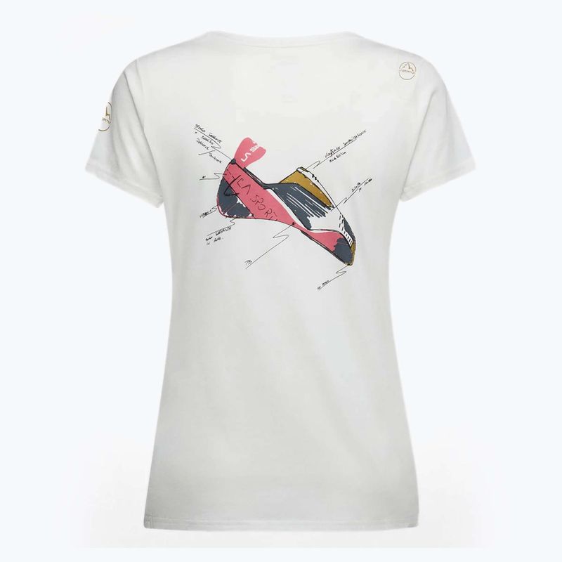 Дамска тениска La Sportiva Mantra chalk 2