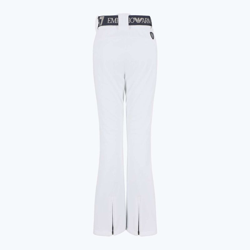 Дамски скиорски панталон EA7 Emporio Armani Ski Kitzbuhel Softshell High Waisted white 7