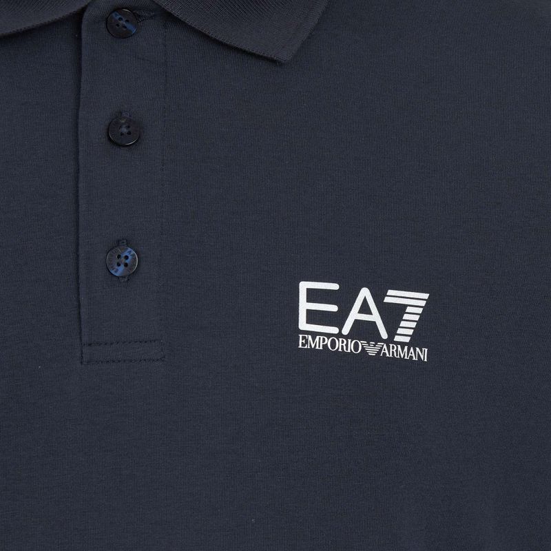 Мъжка тениска EA7 Emporio Armani Core Identity Polo armani blue 3