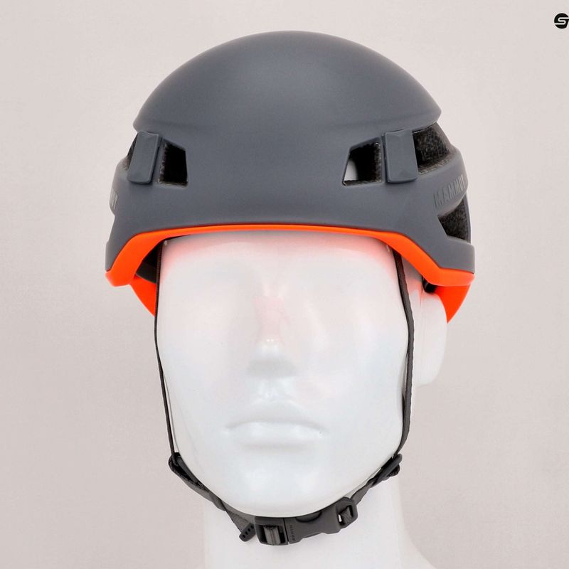 Титаниева каска за катерене Mammut Crag Sender 10
