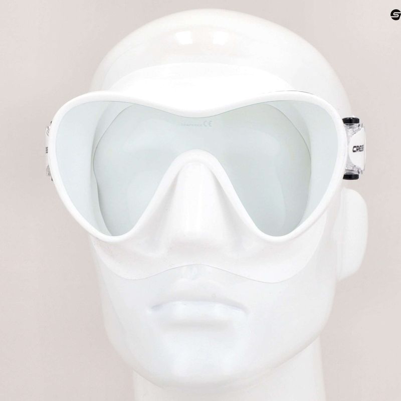 Маска за гмуркане Cressi F1 бяла ZDN283000 8