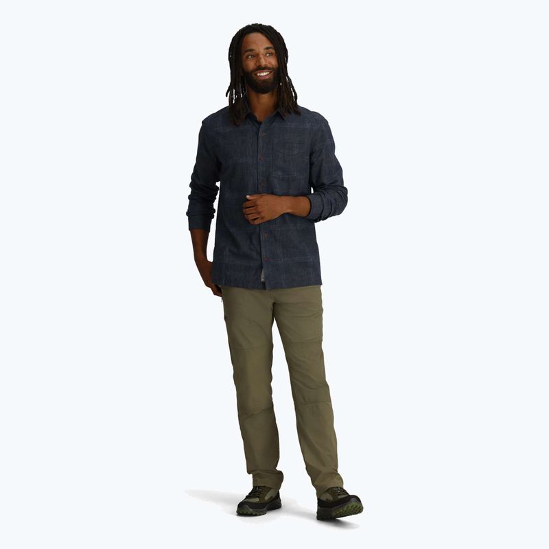 Royal Robbins мъжка риза Hempline Spaced collins blue 3