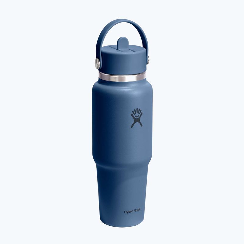 Термобутилка Hydro Flask Wide Flex Straw Travel 946 ml harbour blue 2