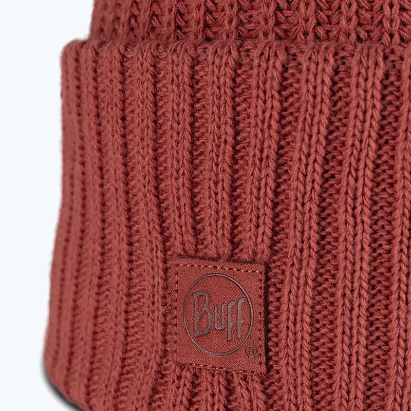 Зимна шапка BUFF Knitted Rutger cinnamon 2