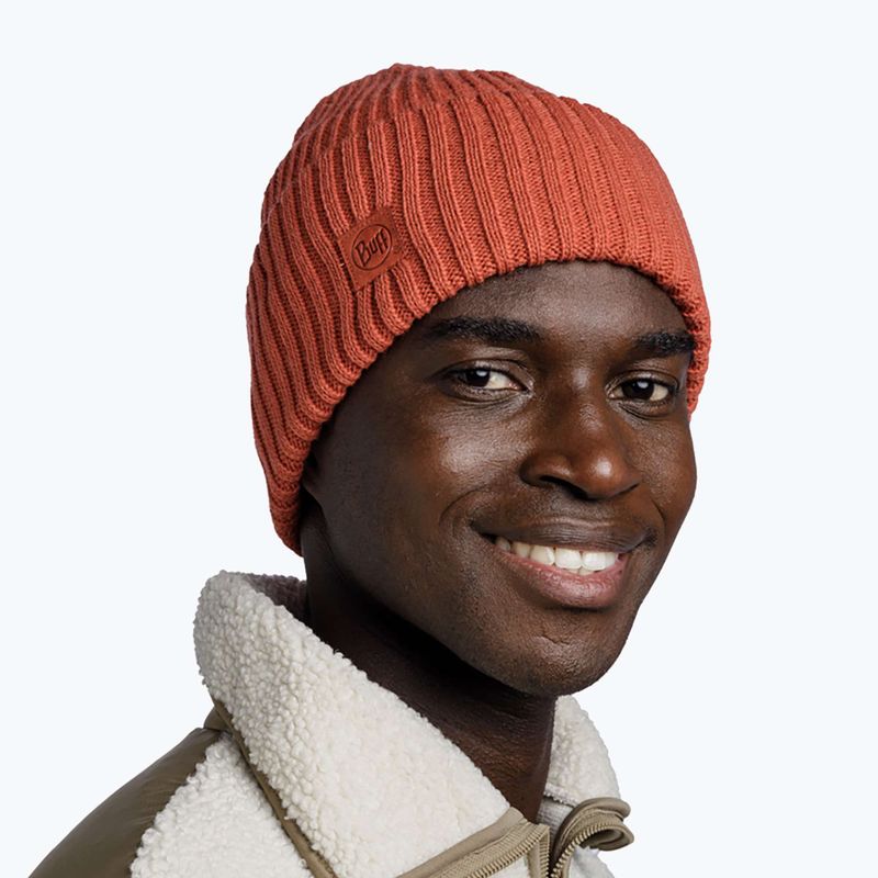 Зимна шапка BUFF Knitted Rutger cinnamon 3