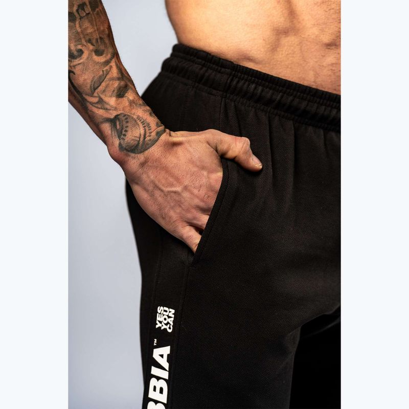 Мъжки панталони за тренировка NEBBIA Hero black 5