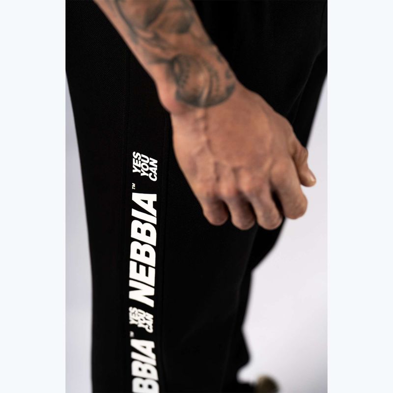 Мъжки панталони за тренировка NEBBIA Hero black 6