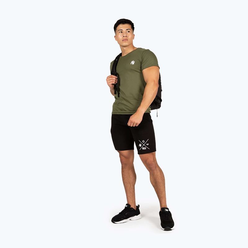 Мъжка тениска за тренировка Gorilla Wear York green 6