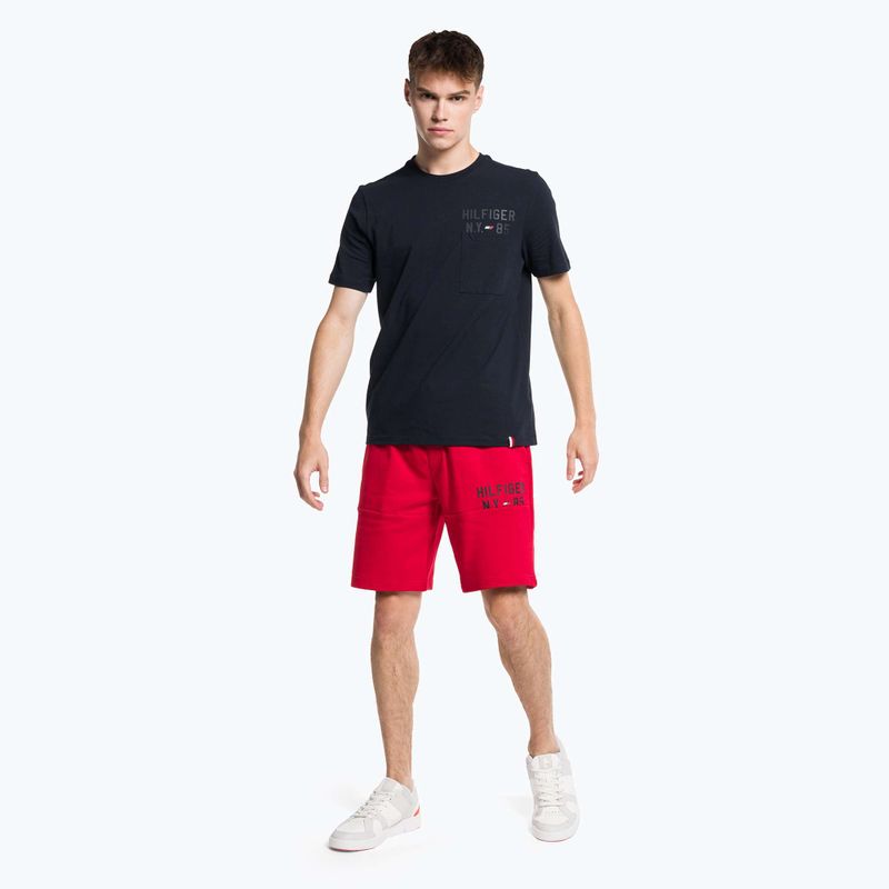 Мъжки потник Tommy Hilfiger Graphic Sweatshort червен 2