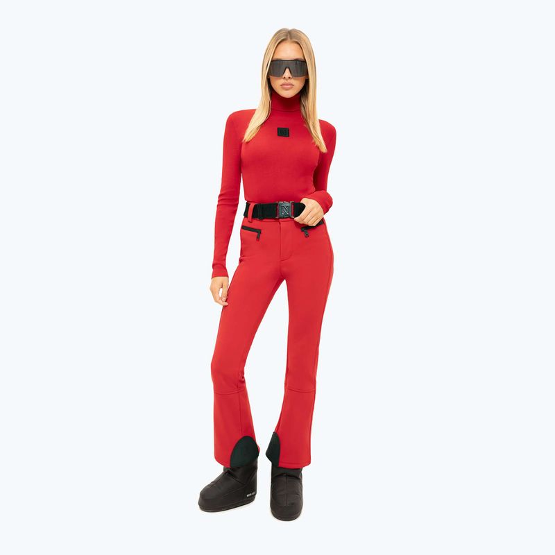 Дамски скиорски панталони Nikkie Gracy racing red 2