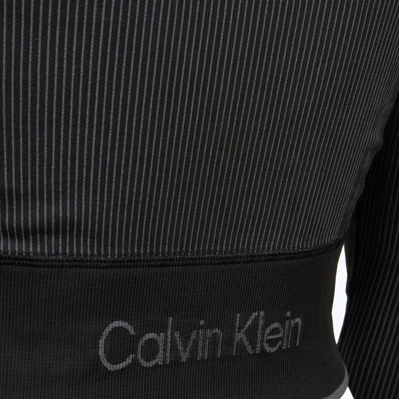 Дамски суитшърт Calvin Klein 00GWS4J406 Seamless black 4