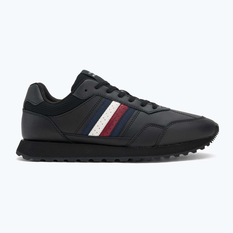 Мъжки обувки Tommy Hilfiger New Runner Eva Lth Stripes black 2