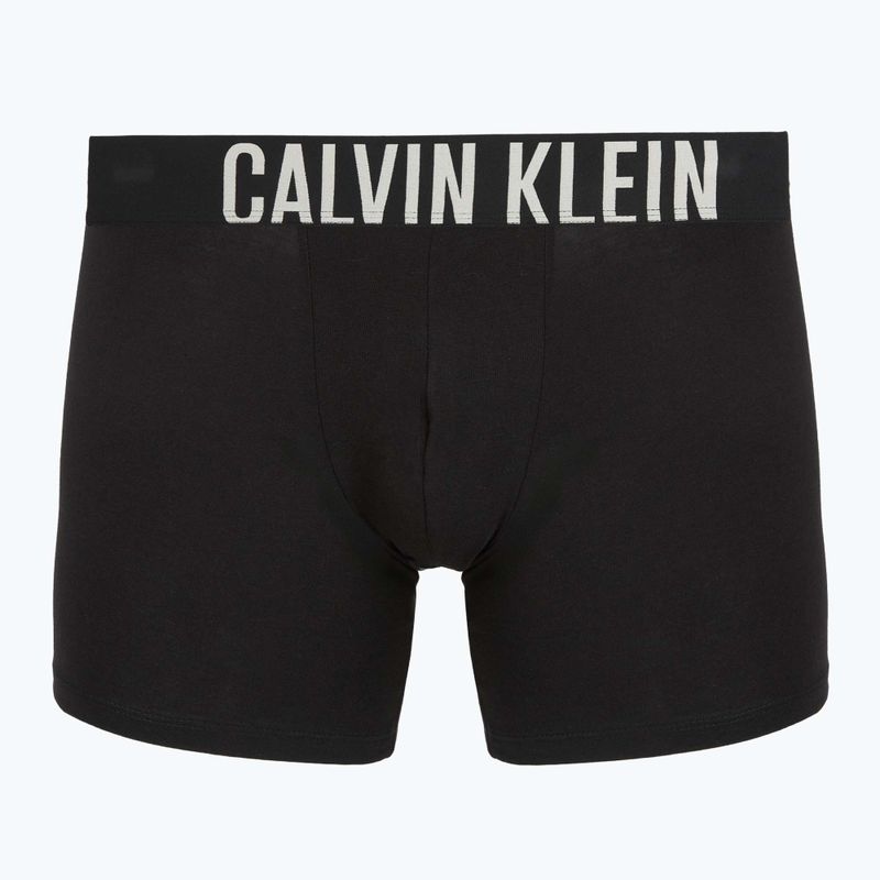 Боксерки Calvin Klein 000NB3609A Boxer Brief 3 чифта black w/oatmeal logo/black w/age 2