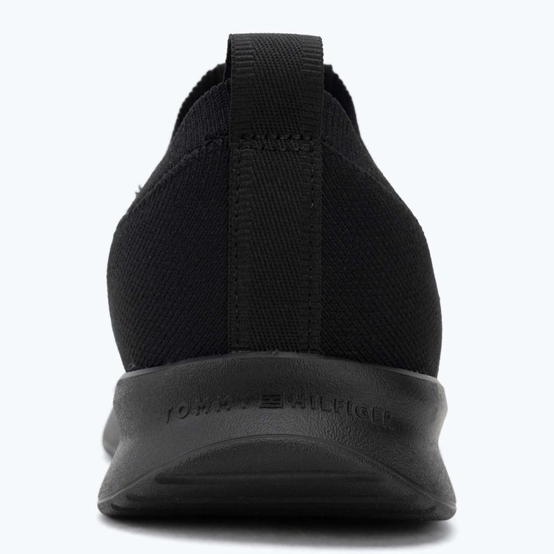 Мъжки обувки Tommy Hilfiger Lightweight Knitted Runner black 6