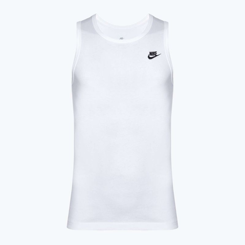 Мъжки потник Nike Sportswear Club TT white/black