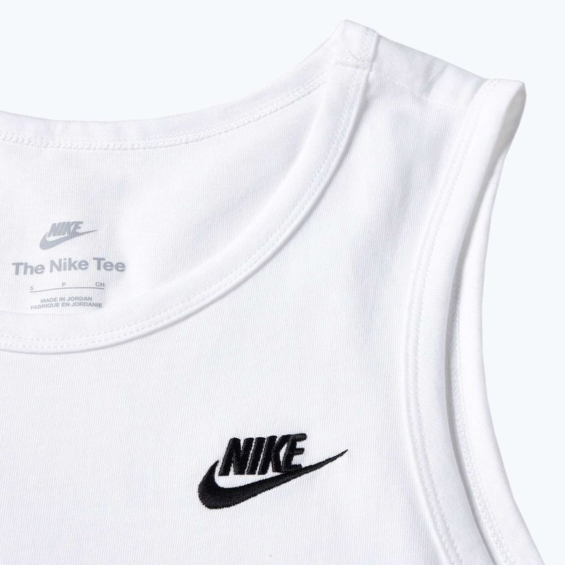 Мъжки потник Nike Sportswear Club TT white/black 3