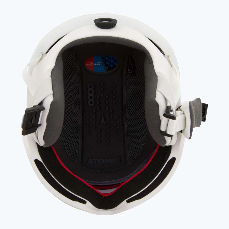 Ски каска Atomic Revent GT Amid Visor HD white heather/red hd 5
