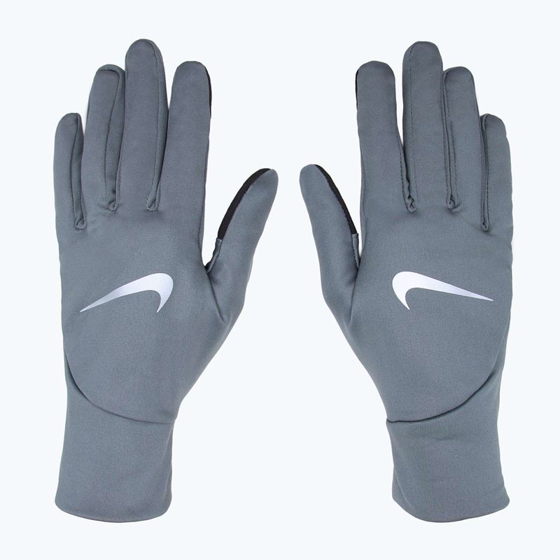 Мъжки ръкавици за бягане Nike Pacer Lightweight RG smoke grey/smoke grey/silver 2
