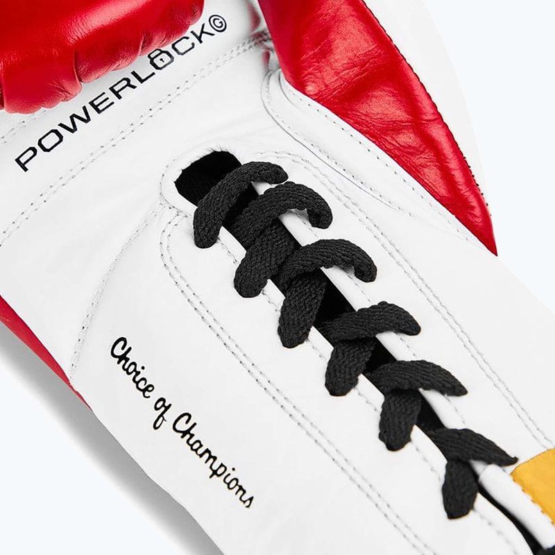 Боксьорски ръкавици Everlast Powerlock OG Pro Fight red/white 4