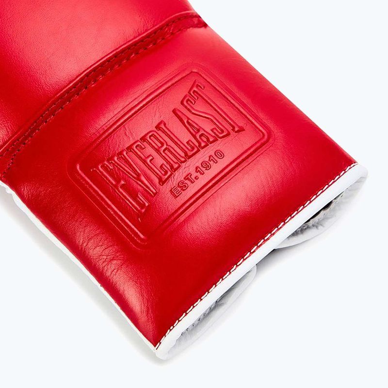 Боксьорски ръкавици Everlast Powerlock OG Pro Fight red/white 5