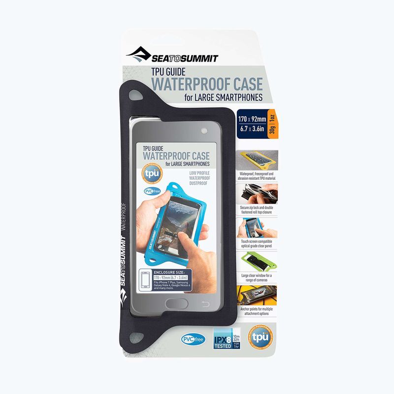Калъф за смартфон Sea To Summit TPU Guide Waterproof Case black 2