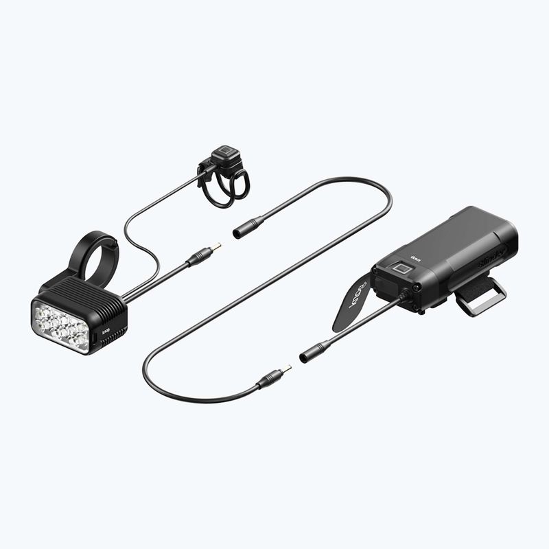 Knog Blinder X 1800 предна светлина за велосипед + 10000mAh батерия черна 2