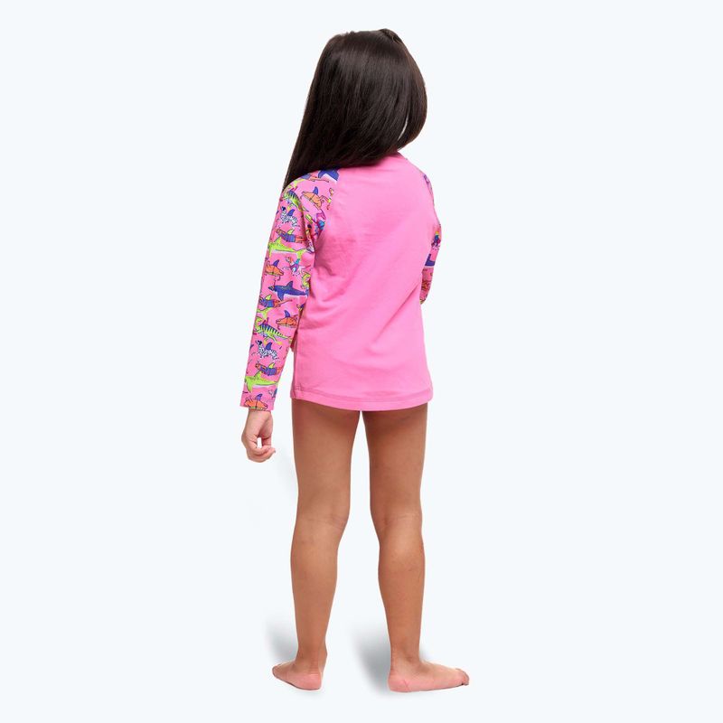 Детски бански с дълъг ръкав + долнище Funkita Zippy Rashie & Brief learner lane 8