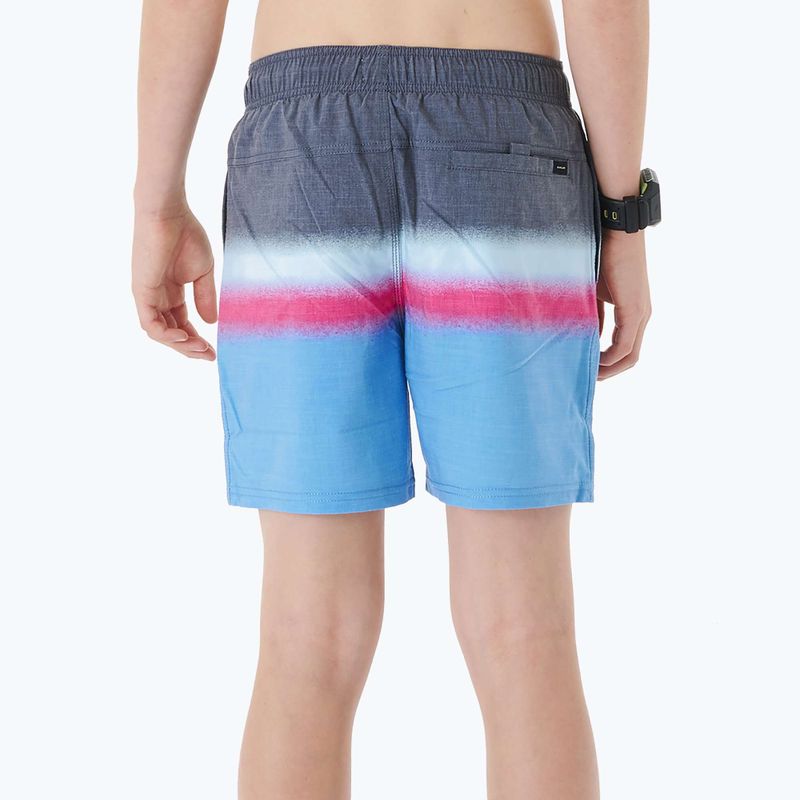 Rip Curl Surf Revival Volley 90 детски къси панталони синьо-сиво 027BBO 8