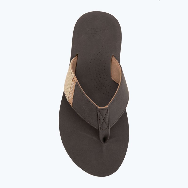 Мъжки джапанки Rip Curl Oxford Bloom brown 5