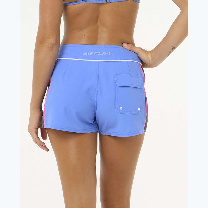 Дамски бански шорти Rip Curl Las Dalias Performance 3", сини 3