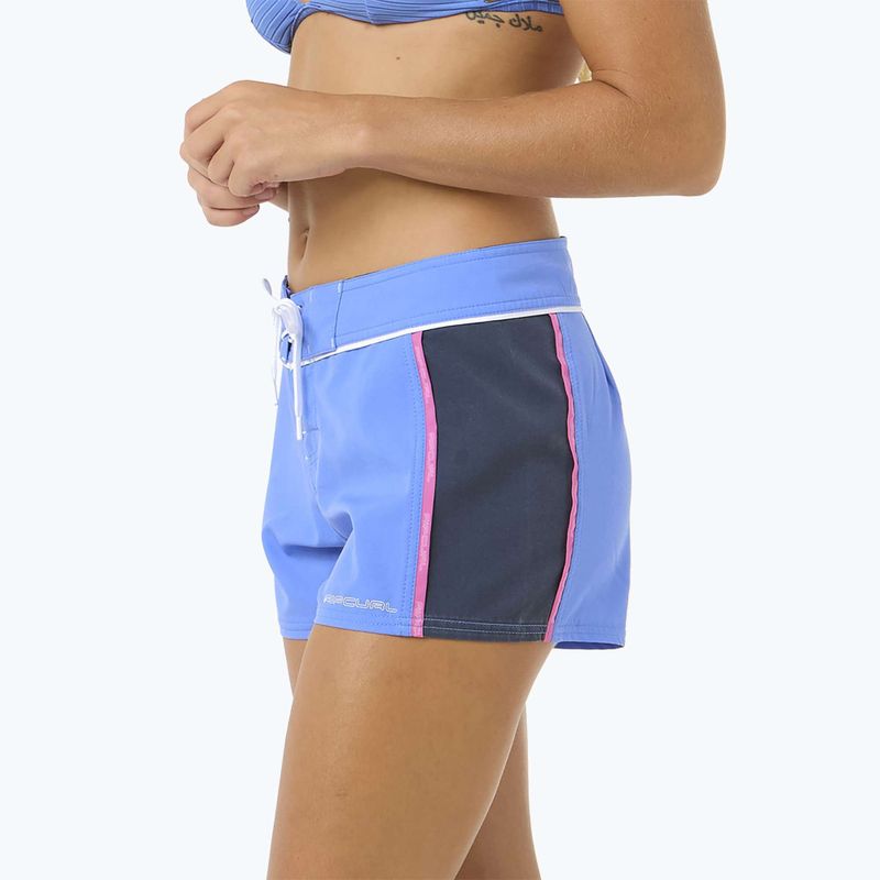 Дамски бански шорти Rip Curl Las Dalias Performance 3", сини 11