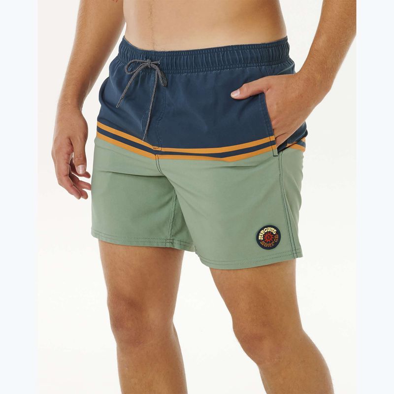 Мъжки плажни шорти Rip Curl Combine Volley moss 4