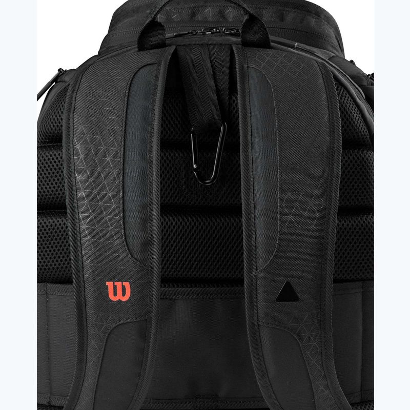 Wilson Clash V3 Super Tour тенис раница черна/инфрачервена 5