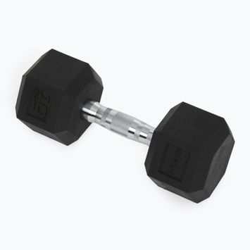 Гумиран дъмбел XTREXO Hex HXD100 10 kg