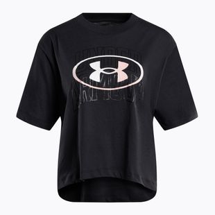 Under Armour Live Novelty дамска тениска за тренировки черна 1369881-001