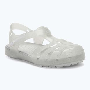 Детски сандали Crocs Isabella Glitter silver glitter