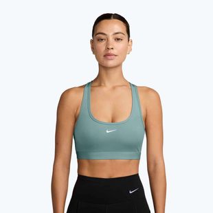 Спортен сутиен Nike Swoosh Light Support cannon/white