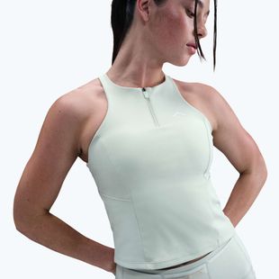 Дамска тениска Nike Trail Medium Support Sports Bra Tank Top light silver