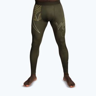 Мъжки тренировъчен клин Venum Serpenti Spats khaki/bronze/ivory