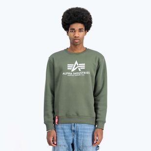Alpha Industries мъжки суитшърт Basic тъмно маслинен