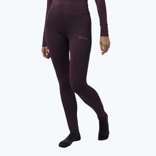 Дамски термоактивни панталони Jack Wolfskin Infinite Warm amaranth
