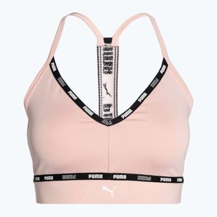 PUMA Low Impact Puma Strong Strappy фитнес сутиен розов 522225 66