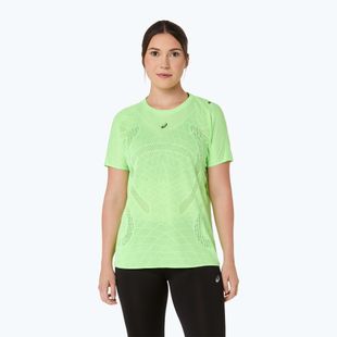 Дамска тениска за бягане ASICS Metarun SS Top illuminate green