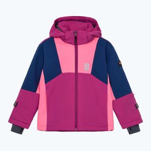 Детско ски яке LEGO Lwjaz 801 fuchsia