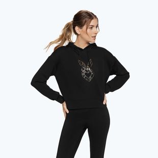Cardio Bunny Freeze тренировъчен суитшърт за жени черен