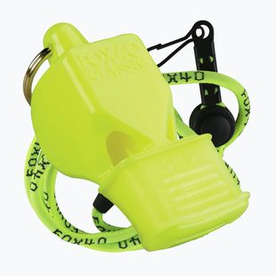 Свирка с шнур Fox 40 Classic CMG Safety Neon Yellow 9603