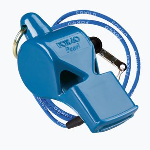 Свирка с шнур Fox 40Pearl Safety blue 9703