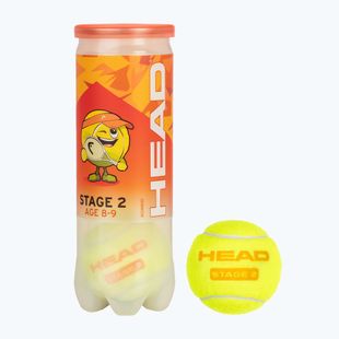 Детски топки за тенис HEAD Stage 2 3 бр. orange