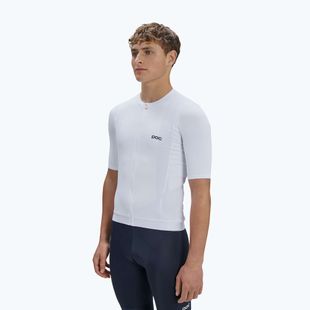 Мъжка тениска за колоездене POC Cadence Jersey hydrogen white
