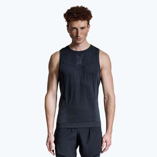 Мъжки потник за бягане X-Bionic Xceed Run x black/rhino grey